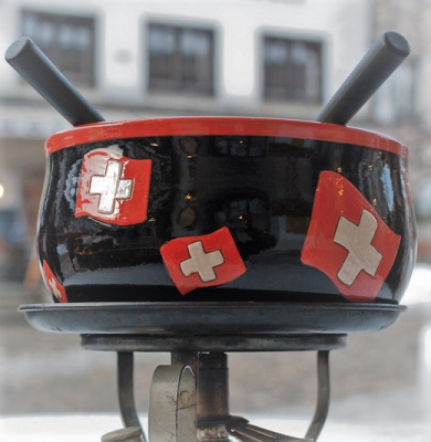 Fondue suisse "moitié moitié"