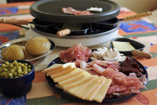 raclette, fondue, fromage